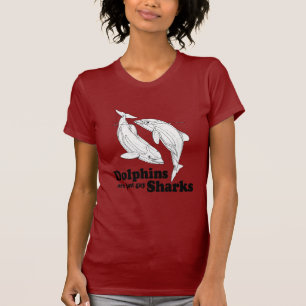T-shirt Les dauphins sont les requins gais