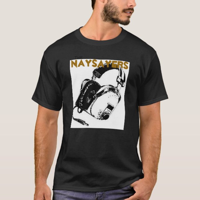 T-shirt Les défaitistes (noir) (Devant)