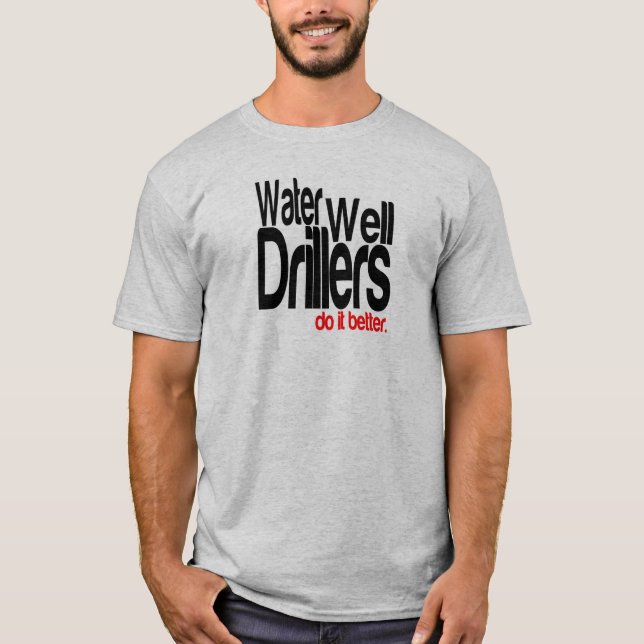 T-shirt Les Déforeurs De Puits D'Eau Le Font Mieux (Devant)