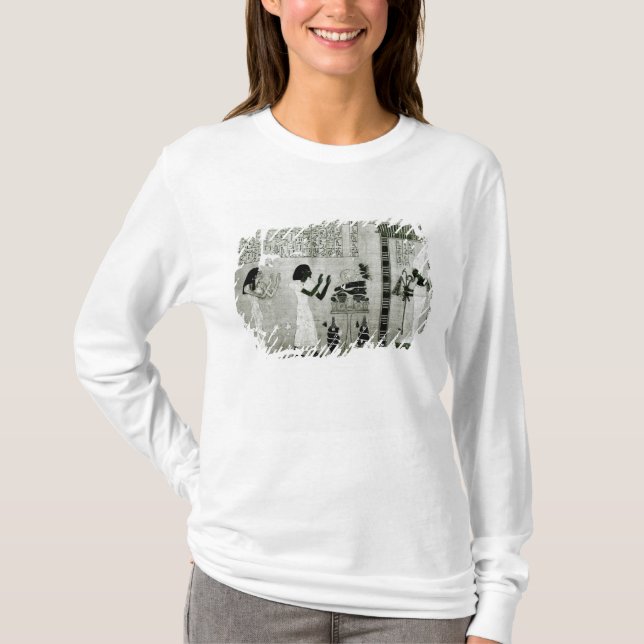 T-shirt Les défunts accompagnés de sa soeur (Devant)