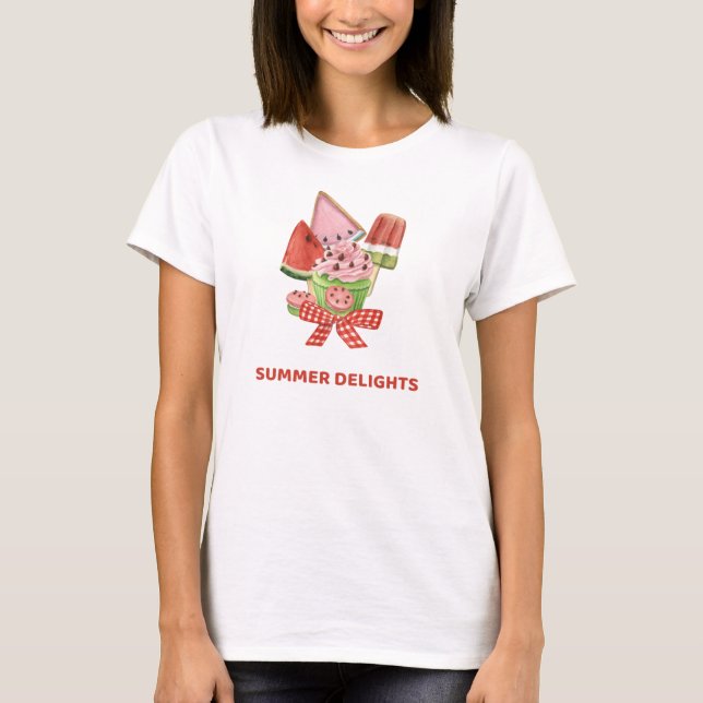 T-shirt Les délices estivales (Devant)