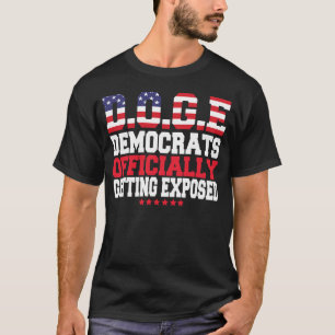 T-shirt « Les démocrates DOGE officiellement expos