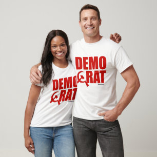 T-shirt Les démocrates sont communistes - Humour de la pol