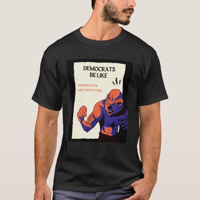 T-shirt Les démocrates trompent les élections de 2020 (Devant)