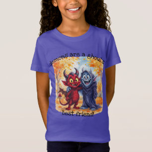 T-Shirt "Les démons sont le meilleur ami de Ghoul"