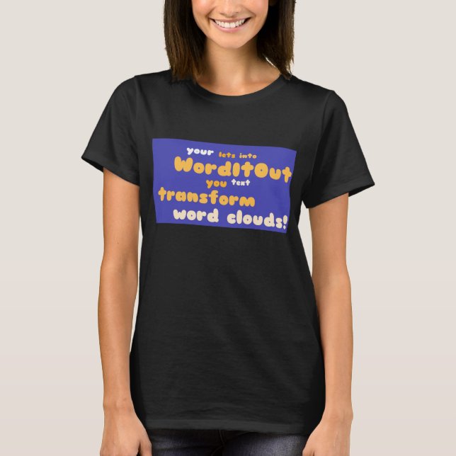 T-shirt Les dessus des femmes : disposition avant (Devant)
