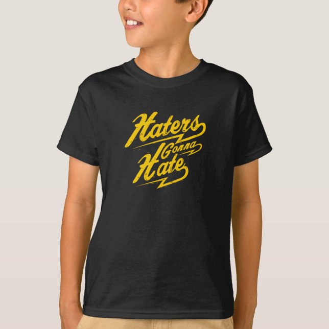 T-shirt Les détracteurs vont détester (Devant)