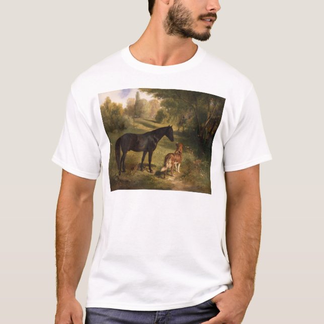 T-shirt Les deux amis (Devant)