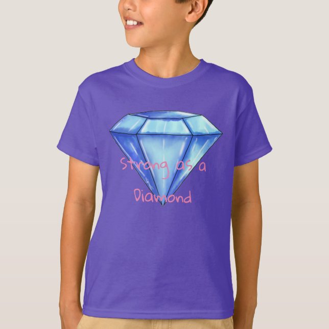 T-shirt Les diamants sont durs (Devant)