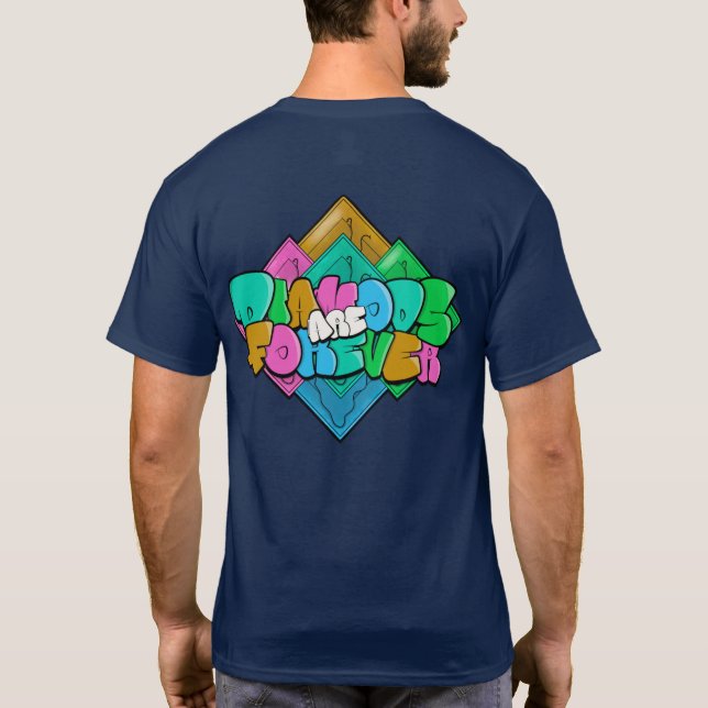 T-shirt Les Diamants Sont Pour Toujours 2.0 (Dos)
