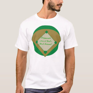T-shirt Les diamants sont un meilleur ami de filles