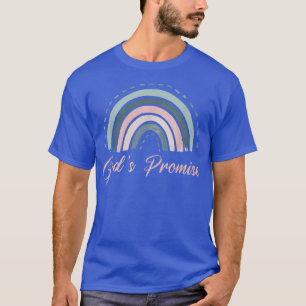 T-shirt Les Dieux Promettent Arc En Ciel Pâques Jour Drôle