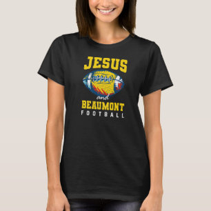 T-shirt Les Dimanche Sont Pour Jesus Et Beaumont Football