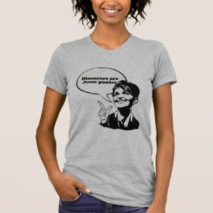 T-shirt Les dinosaures sont des poneys de Jésus