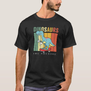T-shirt Les Dinosaures Sont Magnifiques Tyrannosaurus Dino