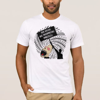 T-shirt Les dirigeants sont des imbéciles incompétents