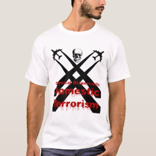 T-shirt Les dispersants chimiques sont terrorisme