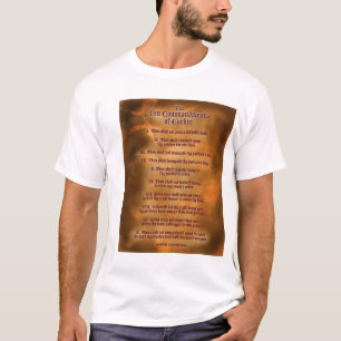 T-shirt Les dizaines Commdments de l'Euchre