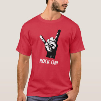 T-shirt Les doigts de pierre, le Signe du diable, ou les c