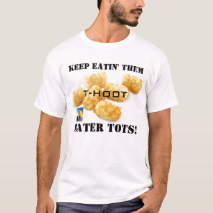 T-shirt les doigts de tater, couverture de huée petite,