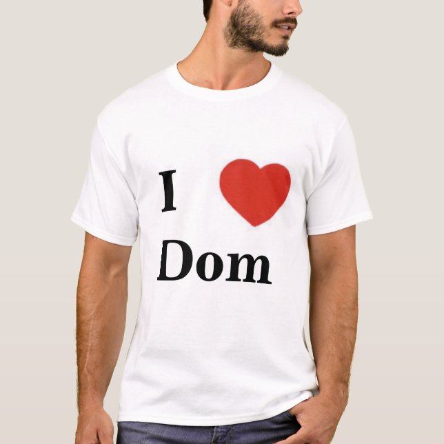 T-shirt Les DOM du coeur I (Devant)