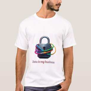 T-shirt Les données sont mon affaire – Analyse de cyberséc