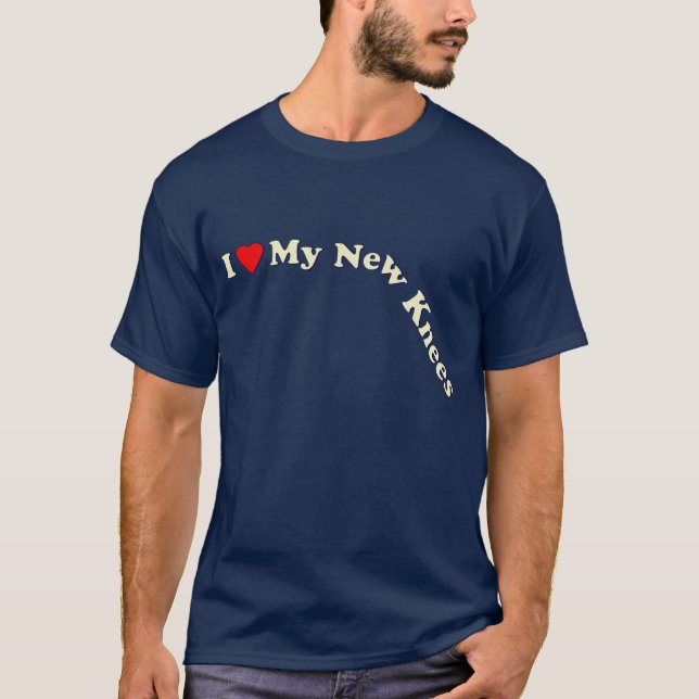 T-shirt Les doubles cadeaux de rechange de genou | (Devant)