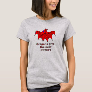 T-shirt Les dragons de Gallois donnent le meilleur Cwtch