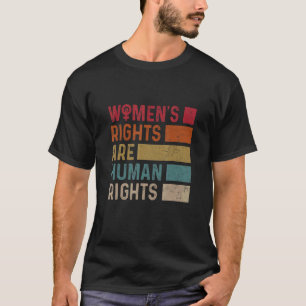 T-shirt Les droits à l'égalité des femmes féministes sont 