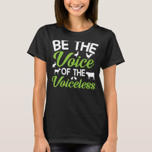 T-shirt Les Droits Des Animaux Soient La Voix Des Sans Voi