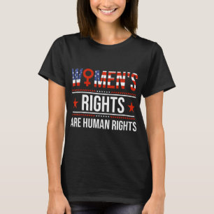T-shirt Les droits des femmes féministes à l'égalité sont