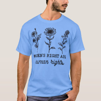 T-shirt Les Droits Des Femmes Sont Des Droits De L'Homme