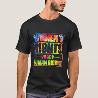 T-shirt Les droits des femmes sont des droits de l'homme