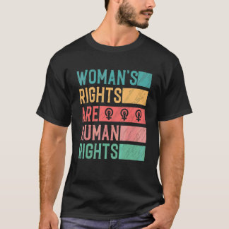 T-shirt Les Droits Des Femmes Sont Des Droits De L'Homme F