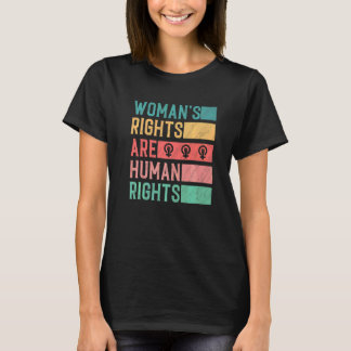 T-shirt Les Droits Des Femmes Sont Des Droits De L'Homme F