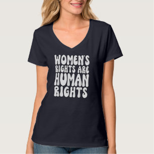 T-shirt Les droits des femmes sont des droits humains Les