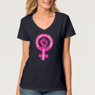 T-shirt Les droits des femmes sont des droits humains Pro