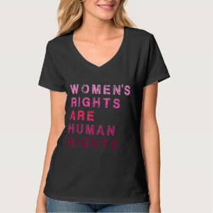 T-shirt Les droits des femmes sont des droits humains Prow