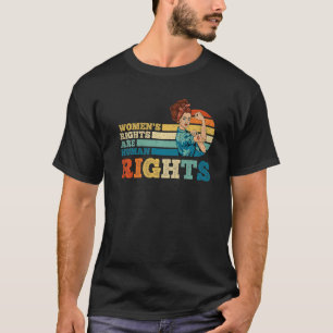 T-shirt Les droits des femmes sont droits humains Feminist