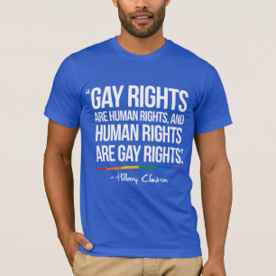 T-shirt Les droits des homosexuels sont des droits de