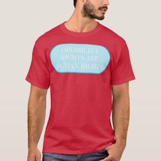 T-shirt Les Droits Des Personnes Sont Des Droits De L'Homm