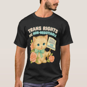 T-shirt Les droits des personnes trans ne sont pas négocia