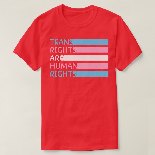 T-shirt Les droits trans du mois de fierté4575  (Design devant)