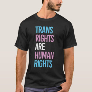 T-SHIRT LES DROITS TRANS SONT DES DROITS DE L'HOMME