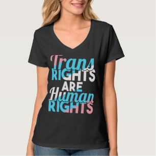 T-shirt Les Droits Trans Sont Des Droits De L'Homme Lgbt P