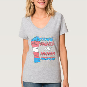 T-shirt Les droits trans sont des droits humains