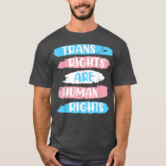 T-shirt Les droits trans sont des droits humains transgenr