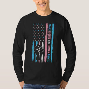 T-shirt Les droits trans sont l'égalité des droits humains