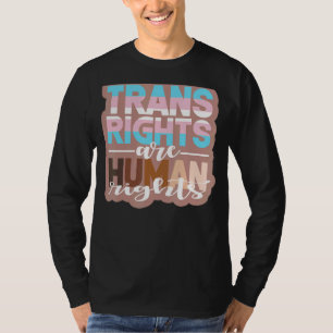 T-shirt Les droits trans sont une manifestation pour les d