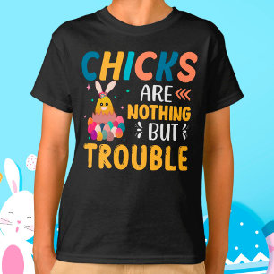 T-shirt Les Drôle Époux De Pâques Ne Sont Rien D'Autre Que